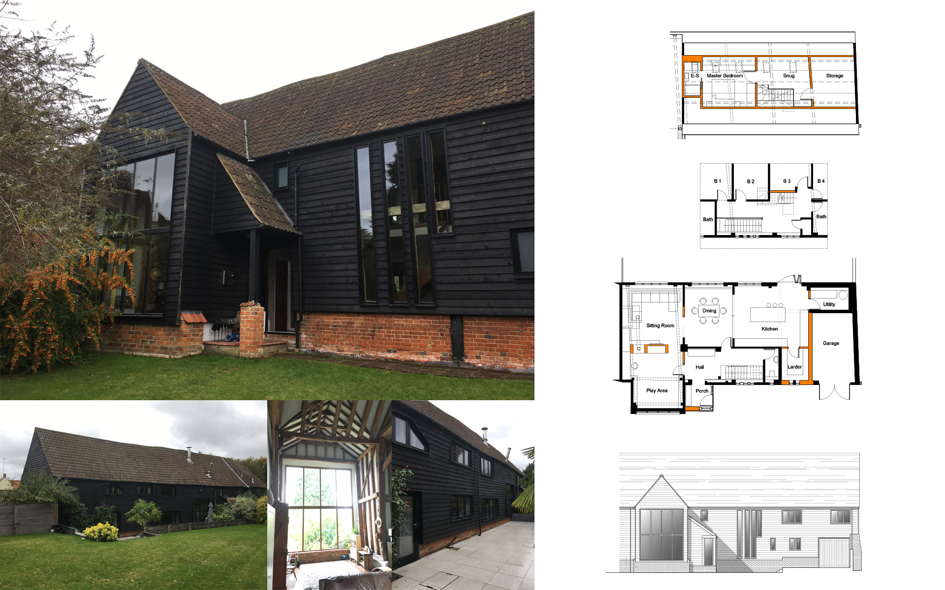 Listed Building Barn conversion Saffron Walden
